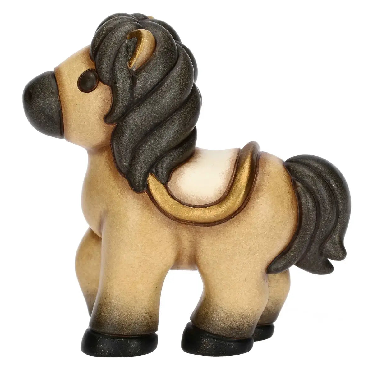 Cavallo Isabella in ceramica, piccolo