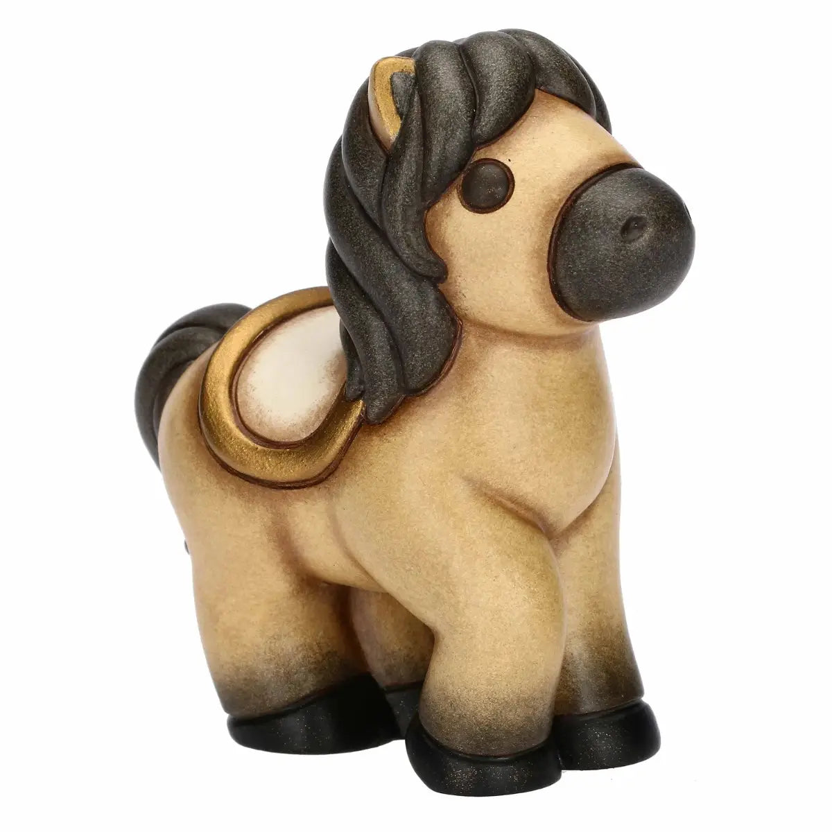 Cavallo Isabella in ceramica, piccolo