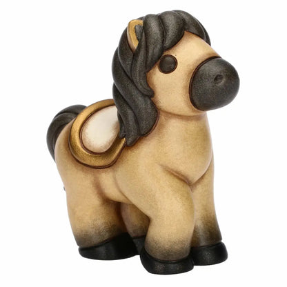Cavallo Isabella in ceramica, piccolo