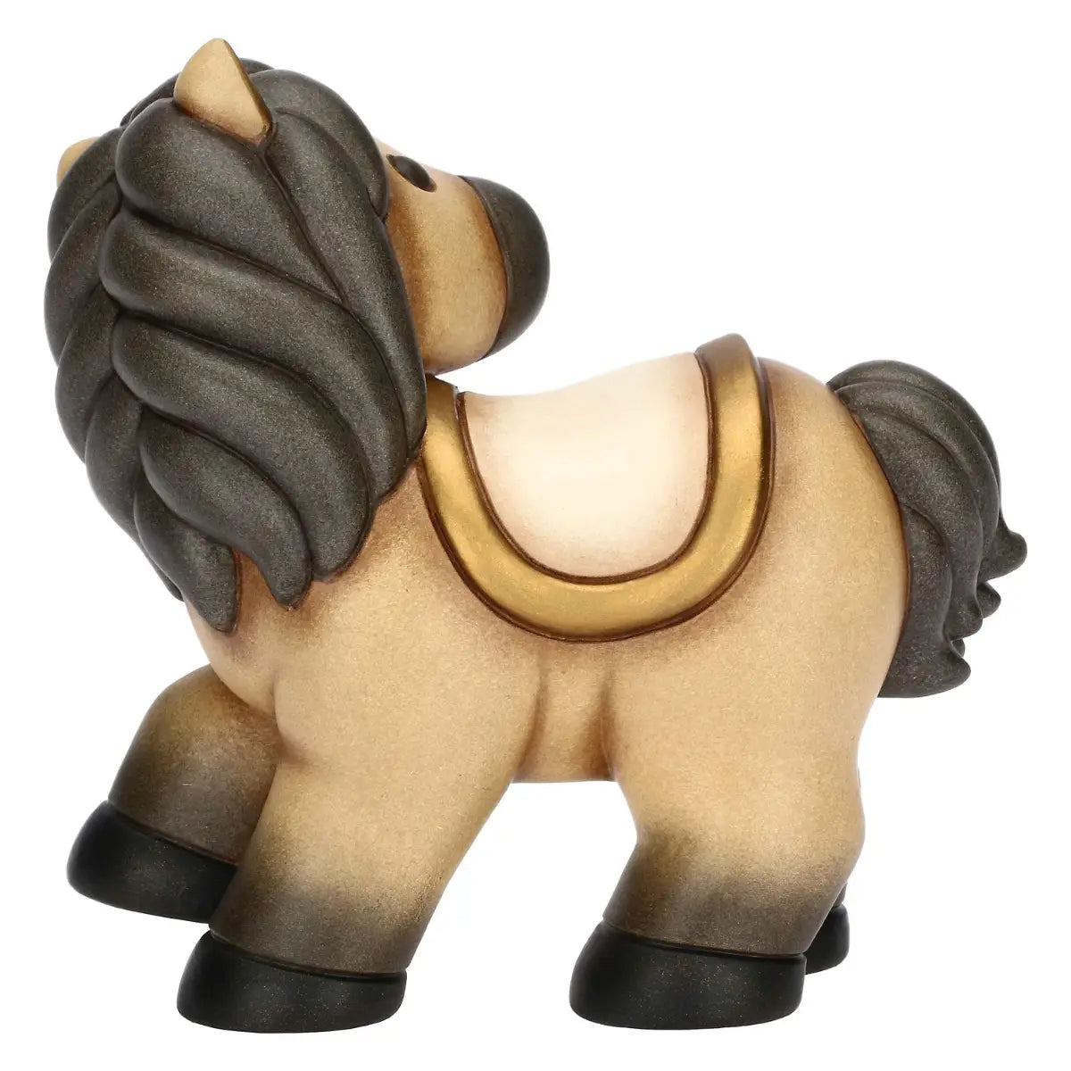 Cavallo Isabella in ceramica, grande