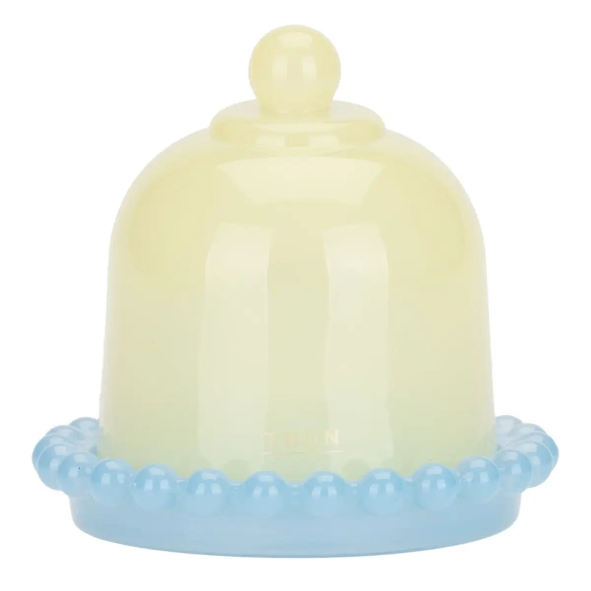 Candela macaron cloche gialla