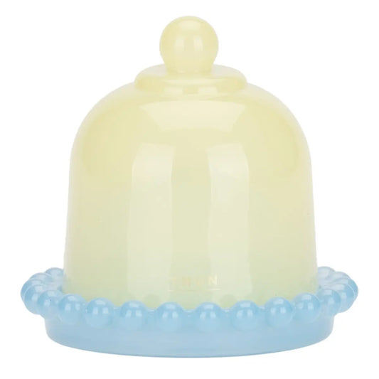 Candela macaron cloche gialla