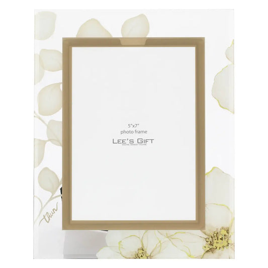 Portafoto in vetro Eterea, seppia grande