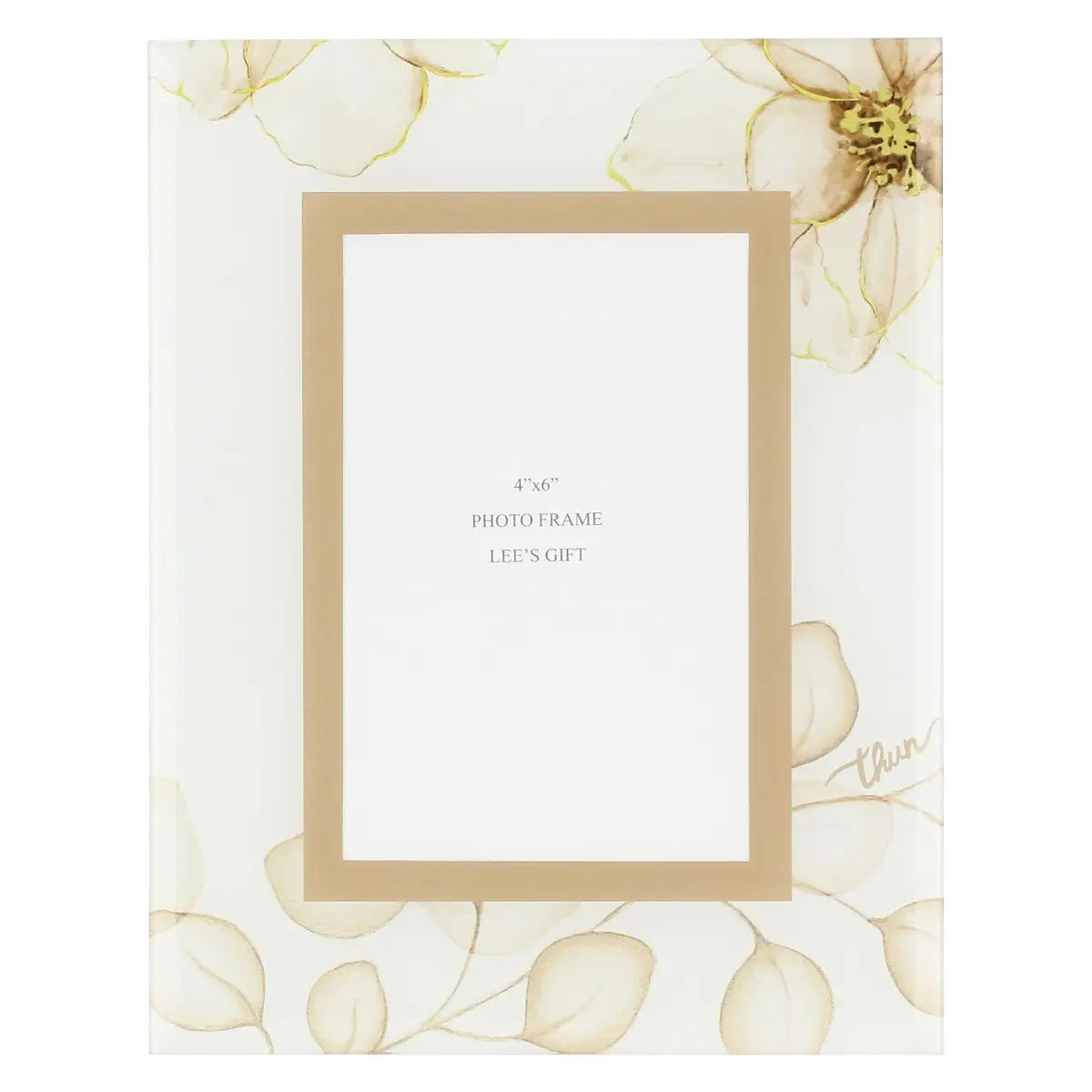 Novità Portafoto in vetro Eterea, seppia piccolo