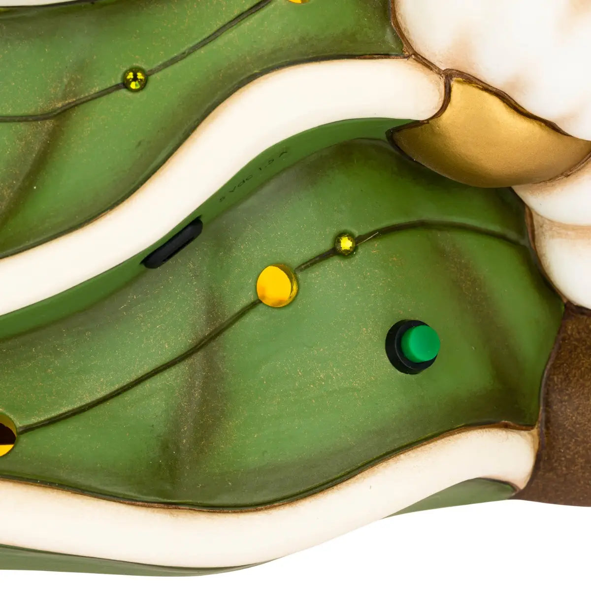 Babbo Natale con albero in ceramica, maxi