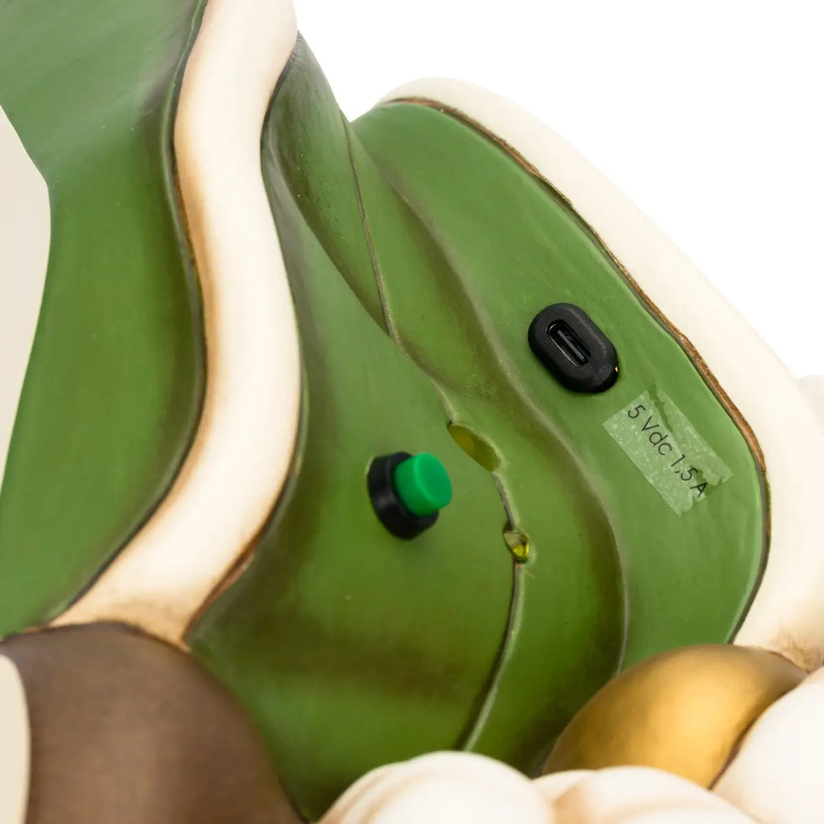Babbo Natale con albero in ceramica, maxi