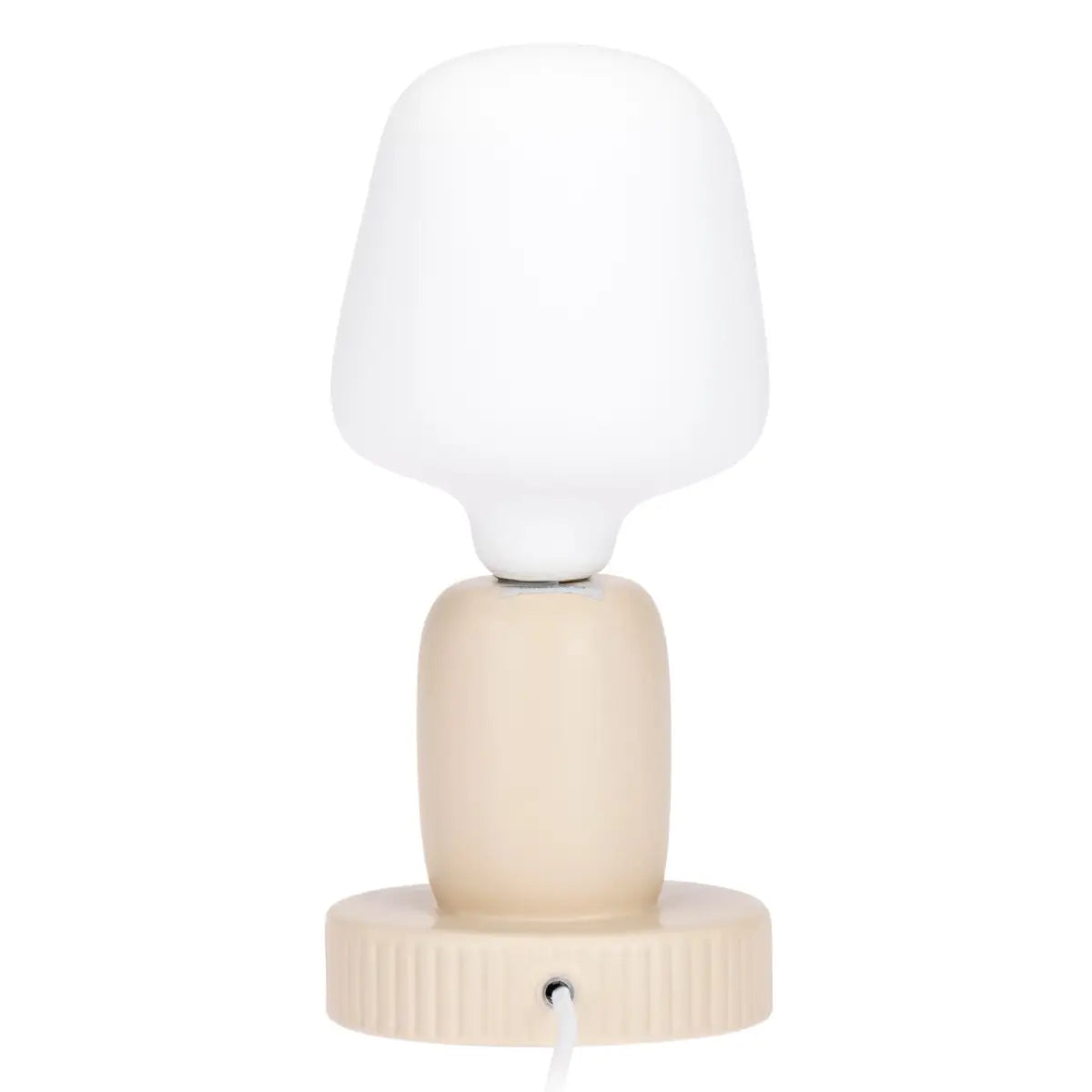 Lampada fungo in porcellana