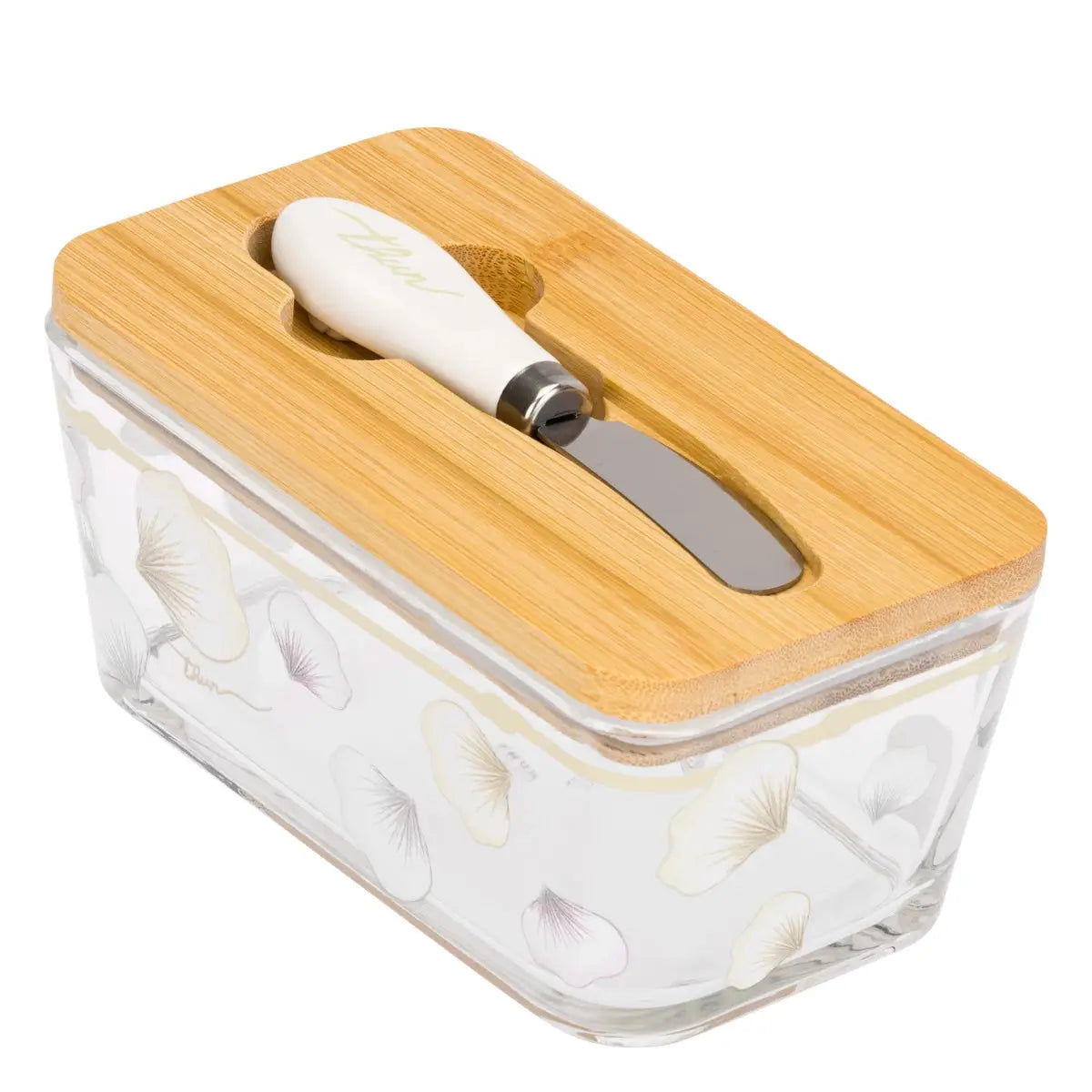 Porta formaggio con spalmino Bloom