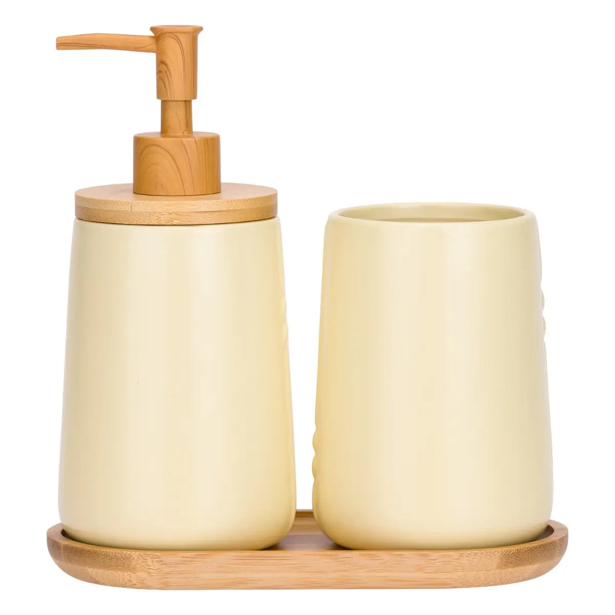 Set bagno Bloom, champagne