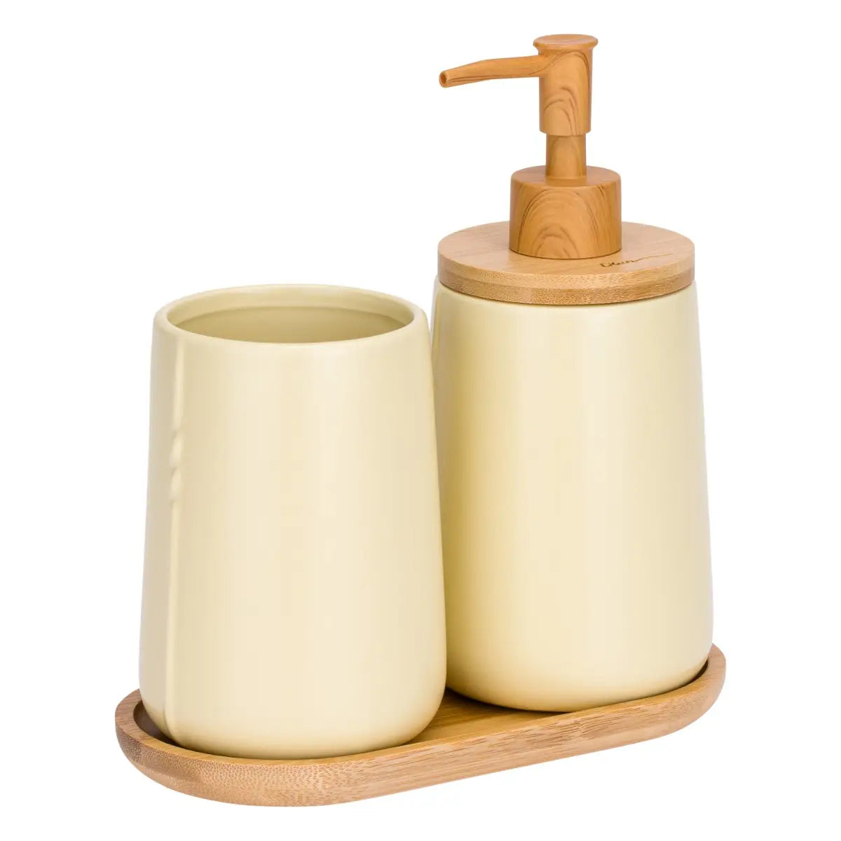 Set bagno Bloom, champagne