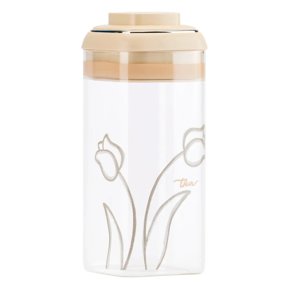 Barattolo con tappo ermetico grande, Pure Elegance