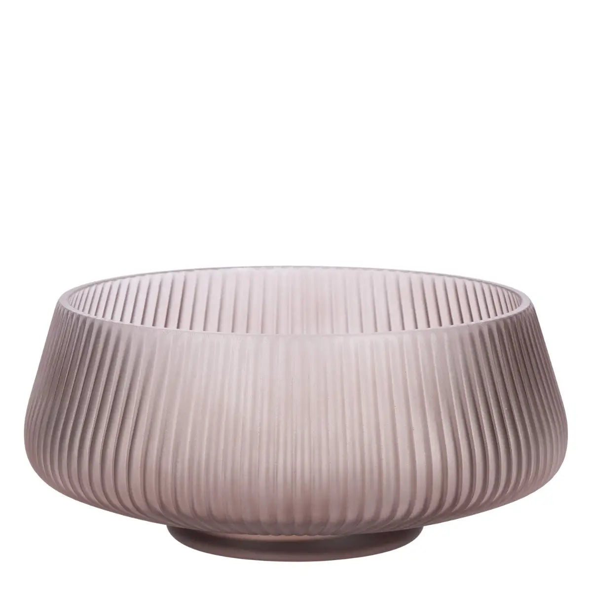 Centrotavola in vetro plissée, Iconic Elegnace
