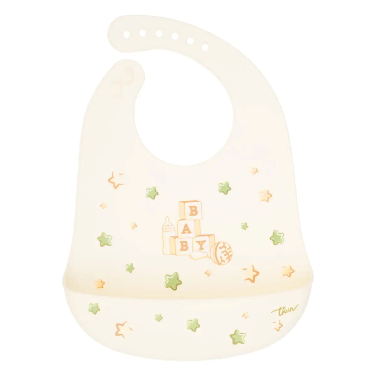 Bavaglino in silicone con tasca