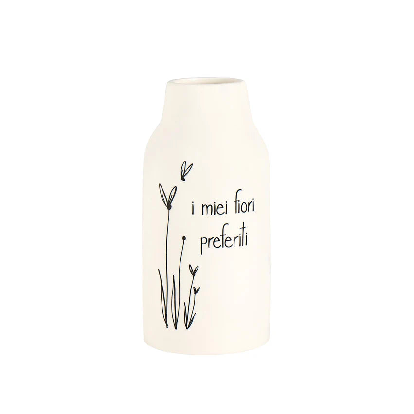 Vaso D.10Xh21Cm I Miei Fiori Preferiti