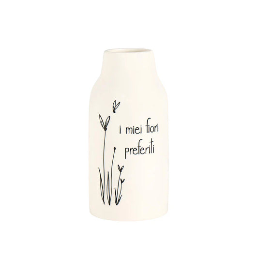 Vaso D.10Xh21Cm I Miei Fiori Preferiti